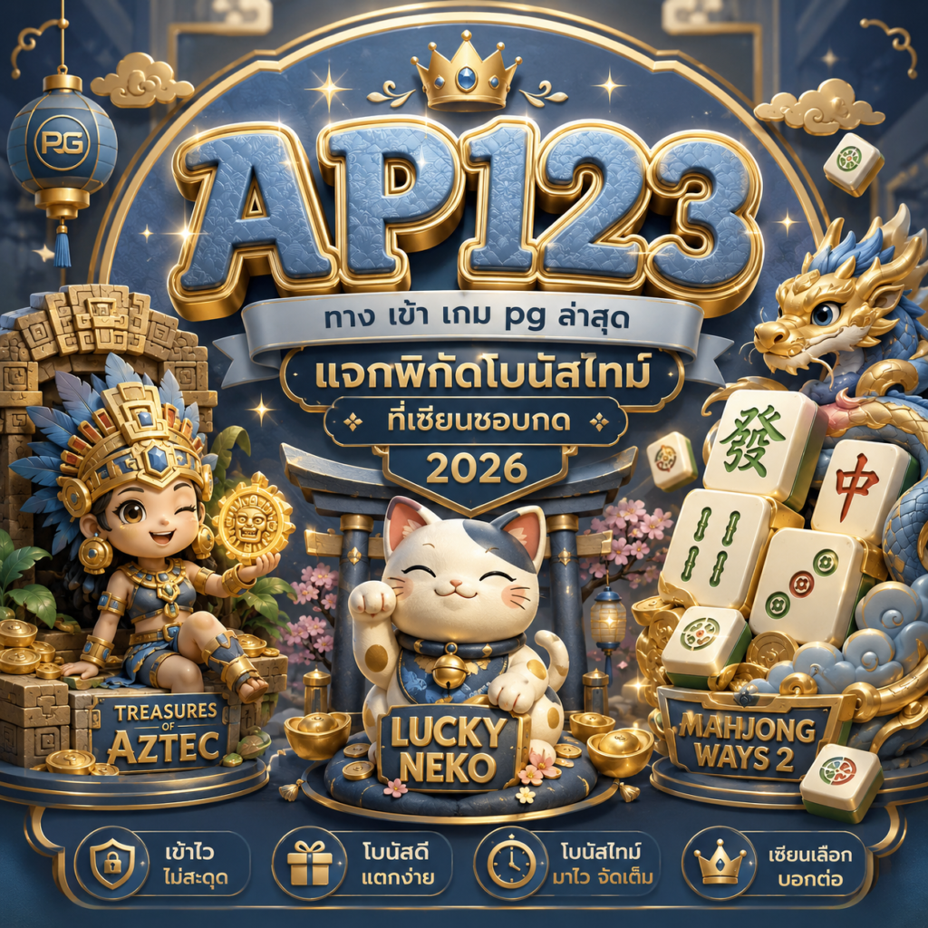 AP123 ทางเข้าเกม pg ล่าสุด โบนัสพิเศษ สมัครง่าย เล่นผ่านมือถือ
