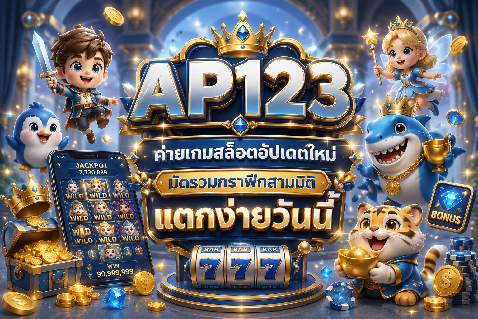 ค่ายเกมสล็อตอัปเดตใหม่