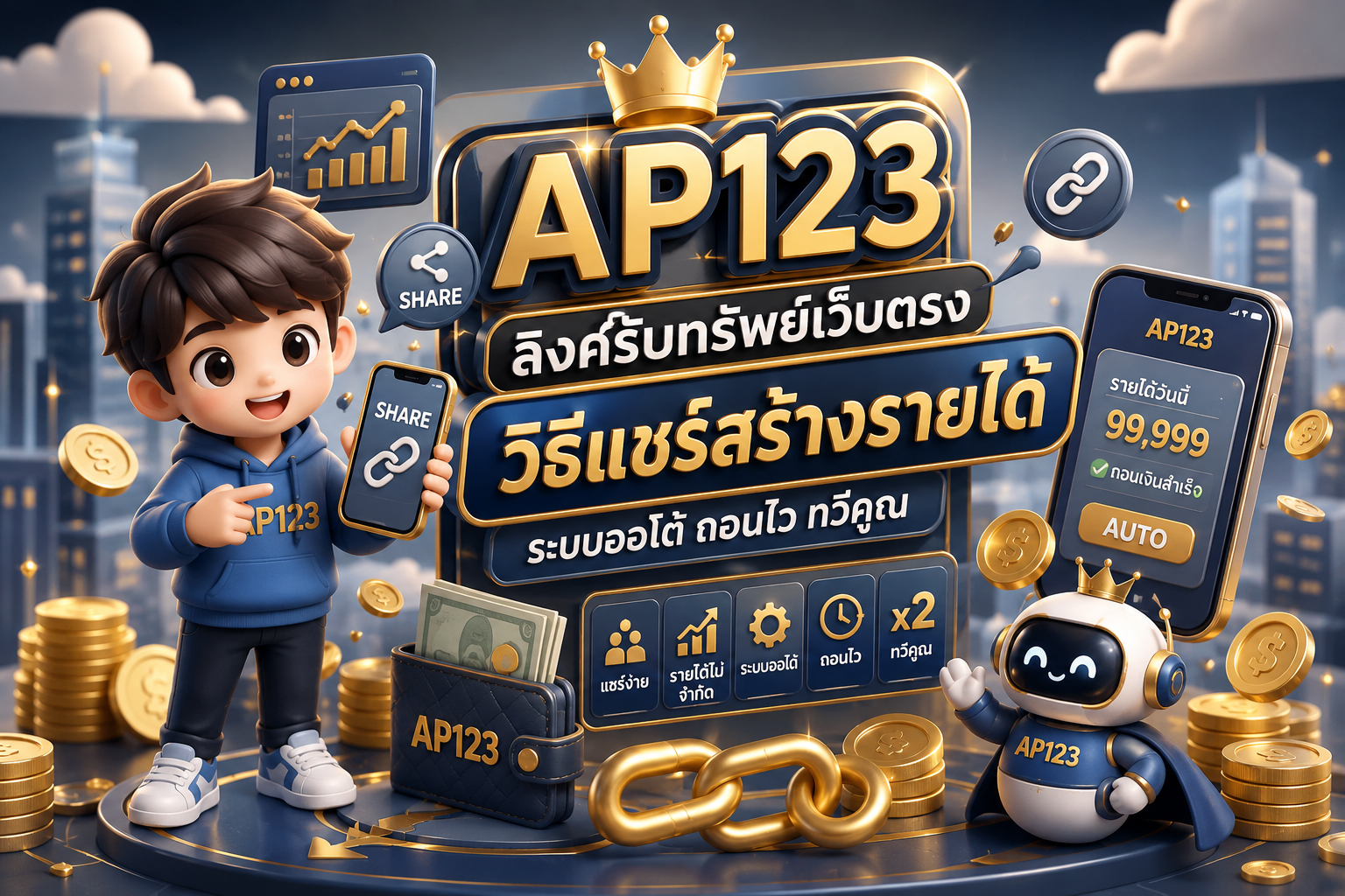 ลิงค์รับทรัพย์เว็บตรง